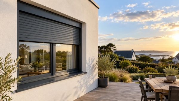 Fenêtre monobloc : choix entre bloc-baie et volet rapporté