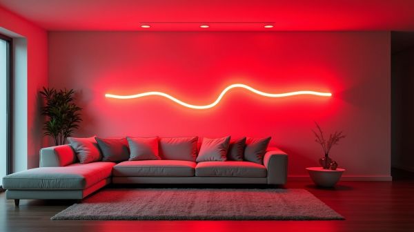 Maîtriser la déco avec un néon mural coloré