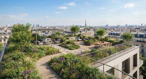 Top 5 avantages d'un toit-terrasse végétal à découvrir